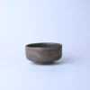 ブロンズ釉半筒形窯変結晶抹茶碗７